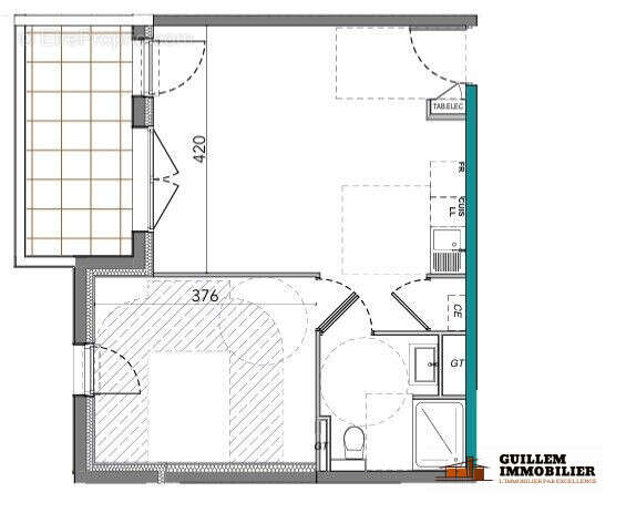 Appartement 41 m² à La Seyne-Sur-Mer  - photo 4