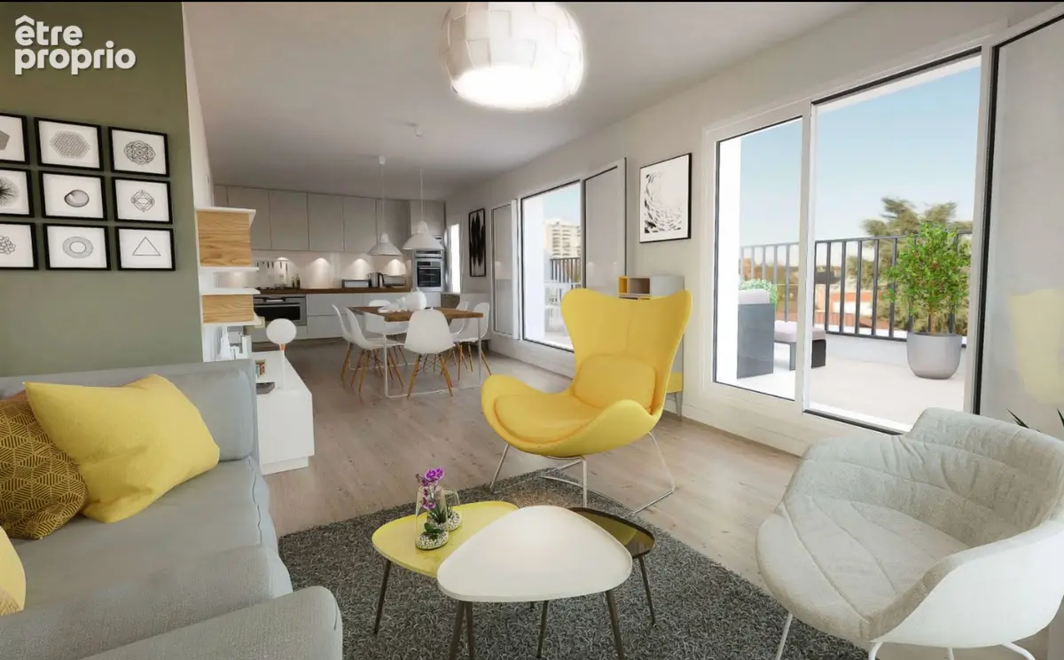 Toulon magnifique t3 65m2 avec terrasse 25m2 - photo 2