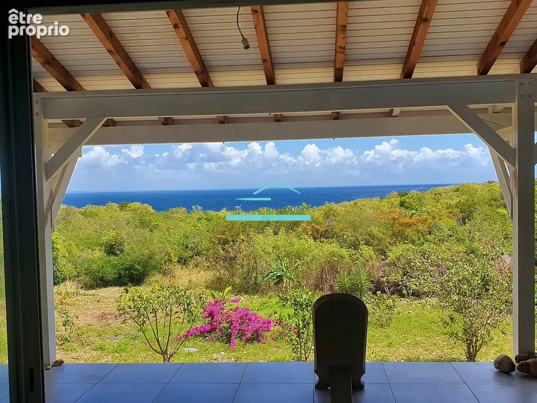 MARIE-GALANTE   Ensemble immobilier vue mer 180o : villa + 3 bungalows + terrain constructible - photo 28