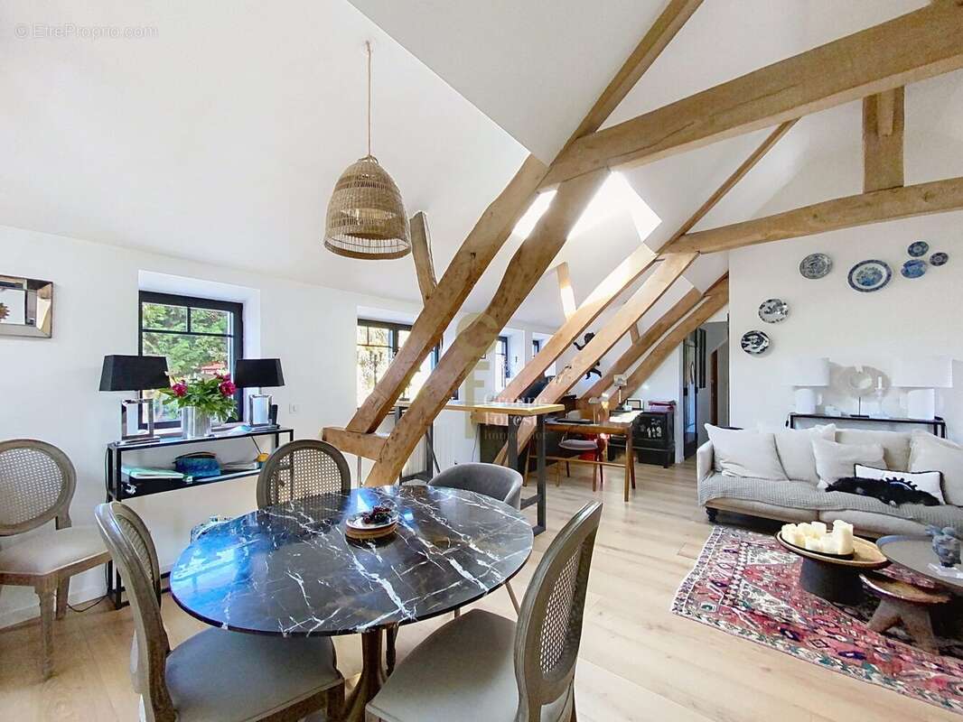 salle à manger appartement - Maison à SAINT-AUBIN