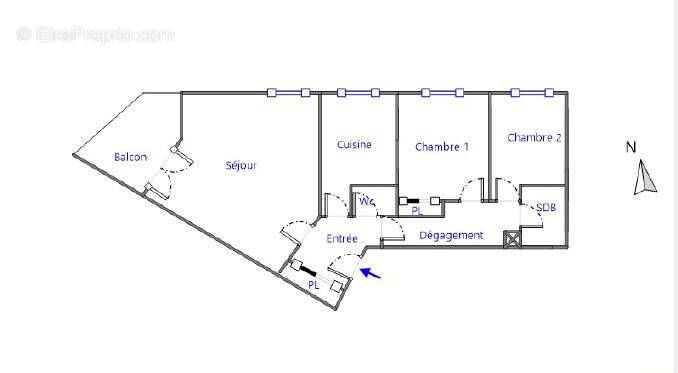 Appartement à LYON-4E