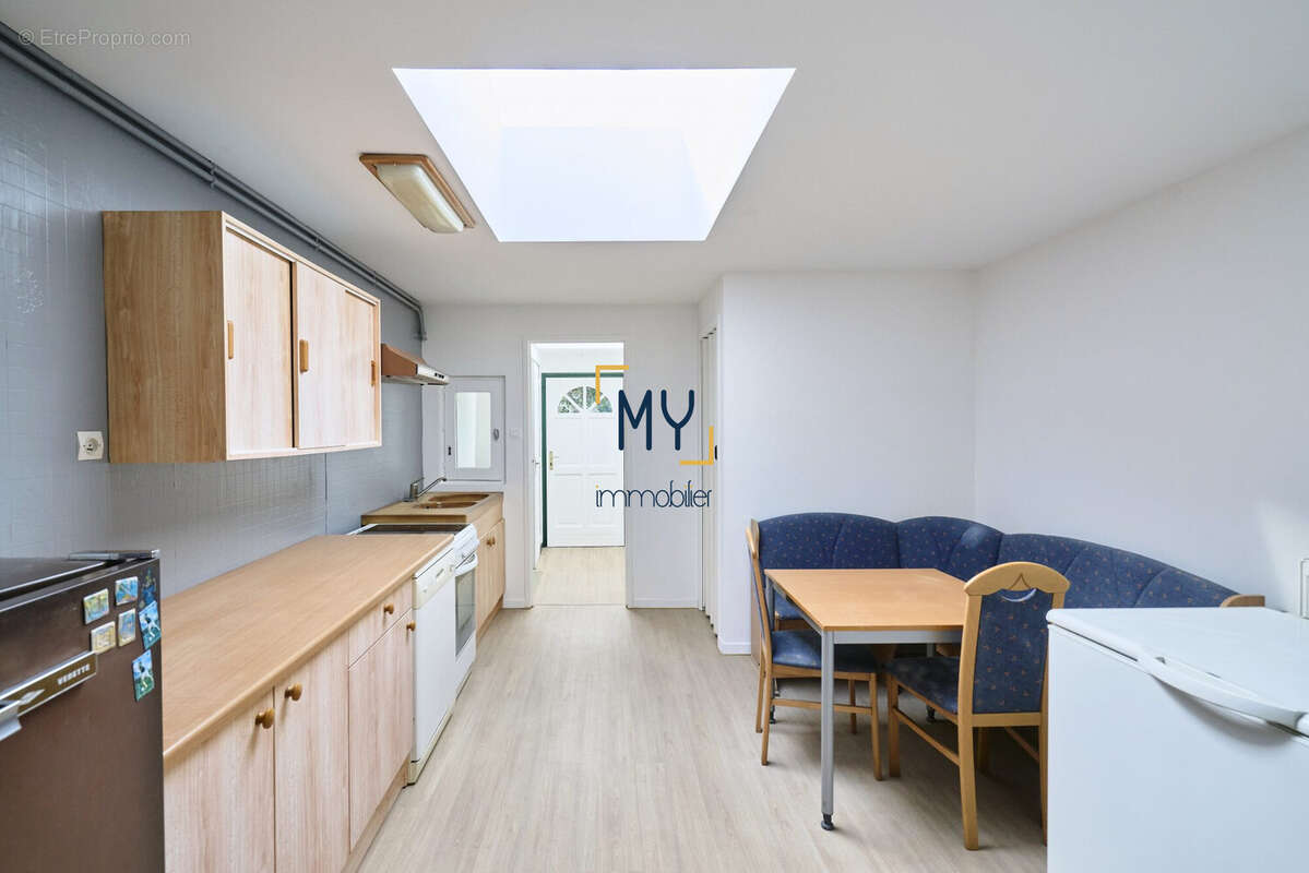 CUISINE - Maison à vendre - 4 pièces - 85 m² - Marquette-Lez-Lille (Jardin) - À rénover - Maison à MARQUETTE-LEZ-LILLE