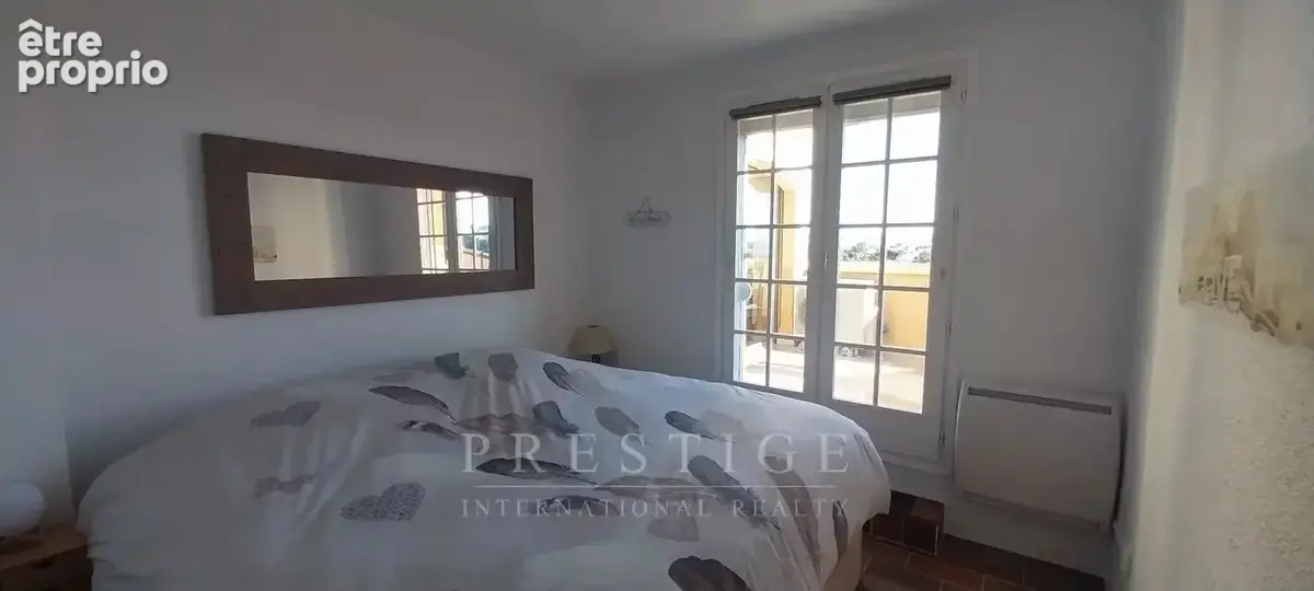 Super Cannes: 3P  56m² + terrasse 17m², vue mer, parking et piscine - photo 13