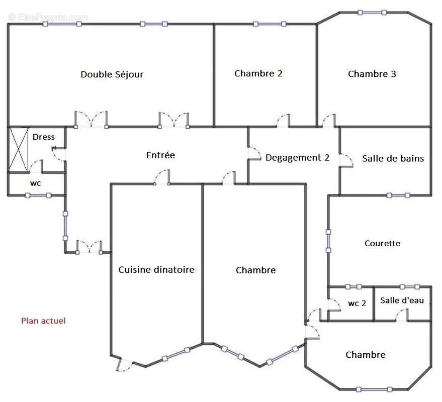 Appartement à PARIS-16E