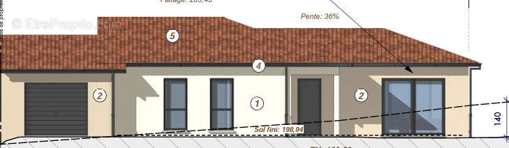 Maison à GUEREINS