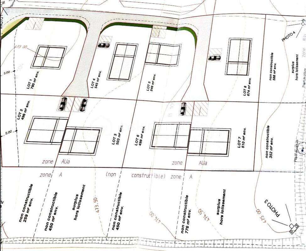 Terrain constructible à vendre – env. 8 520 m² en un seul lot - photo 2