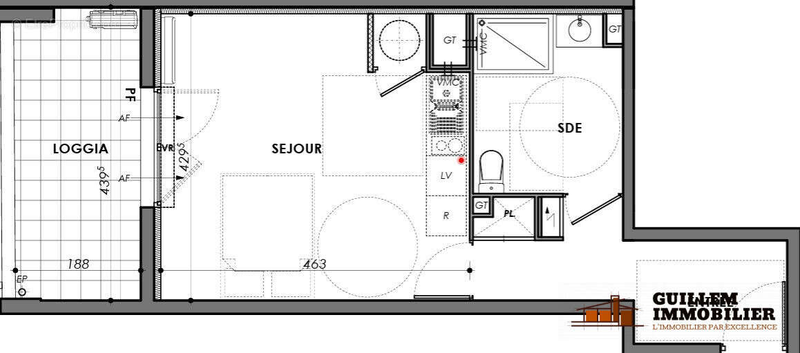Appartement 32 m² à La Londe-Les-Maures  - photo 2