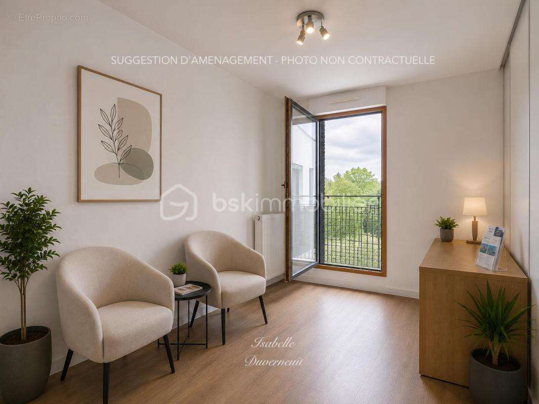 Montévrain – bureaux / cabinet professionnel 72 m² avec terrasse, balcon et parking - photo 5