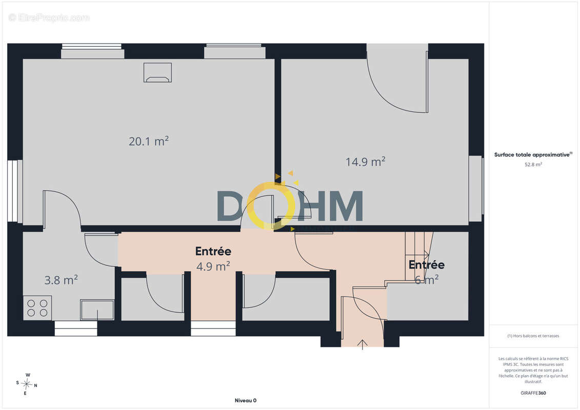 Maison de gare habitable de suite avec terrain - photo 22