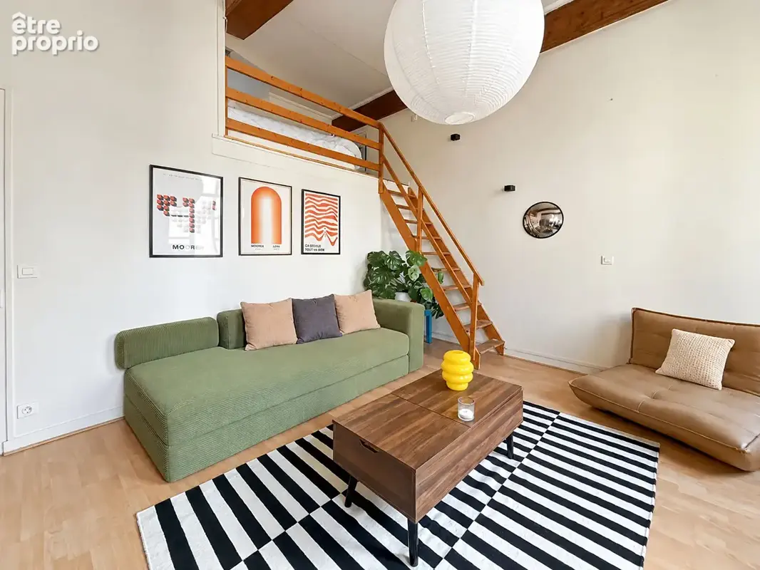 Appartement T1bis avec mezzanine - Lyon 2 - photo 3