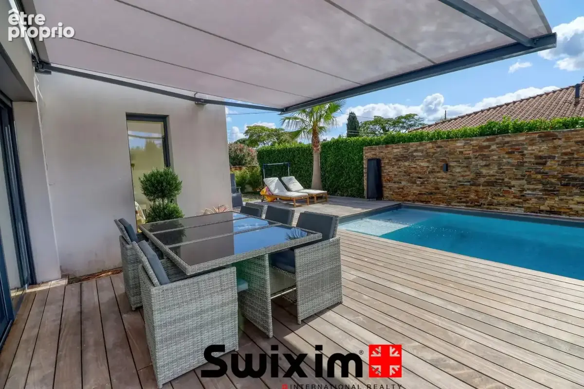 Eysines – villa contemporaine – 5 chambres – piscine – prestations haut de gamme - photo 2