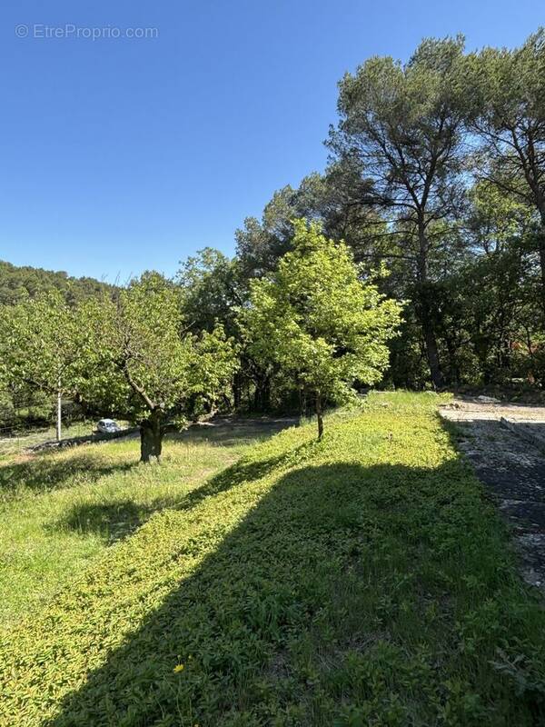 Terrain à LA ROQUE-D&#039;ANTHERON