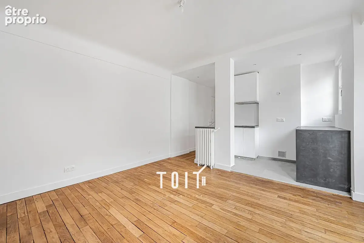 Appartement Paris 14ème - 1 pièce - 25.32 m2 - traversant - ascenseur - photo 2