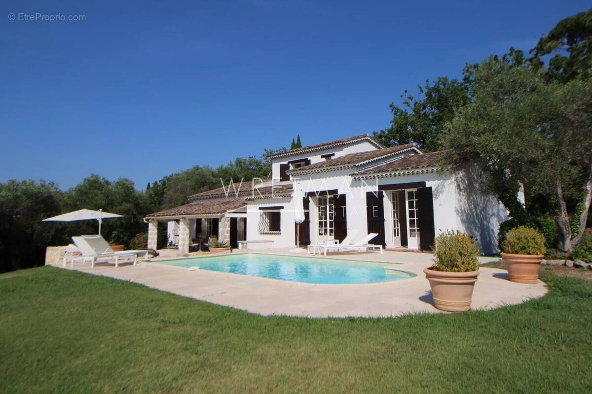 Maison avec vue panoramique et piscine - Opio - photo 4