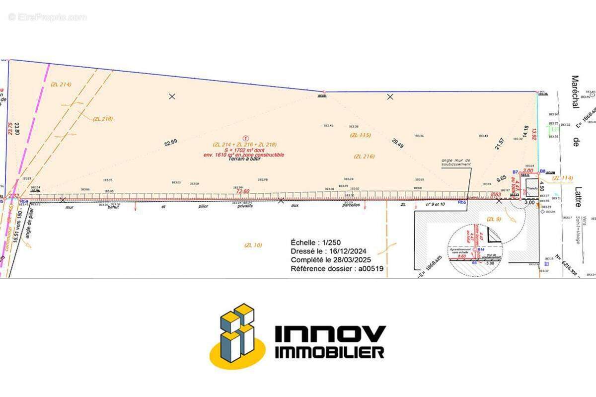 Terrain à BRAZEY-EN-PLAINE