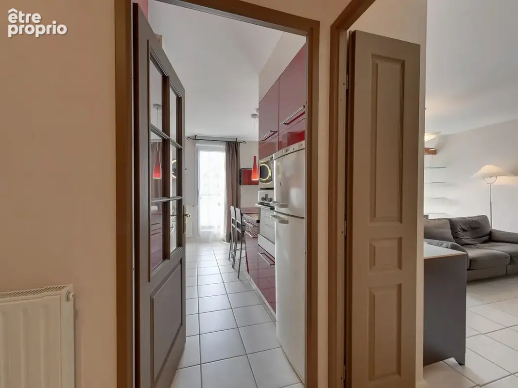Superbe 3 pieces + cuisine en dernier etage grenoble deportes stalingrad - photo 9