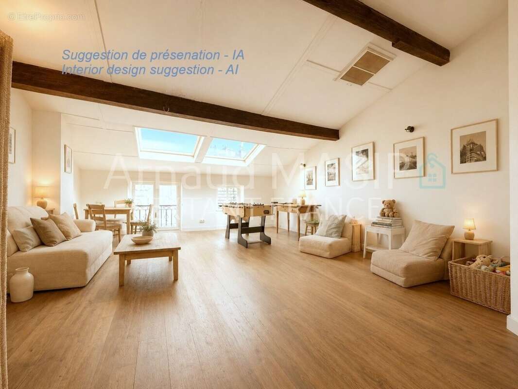 Maison beaux volumes, 156m² hab, 3 chambres, sdb + sde, piece loft, proche commodites - photo 2