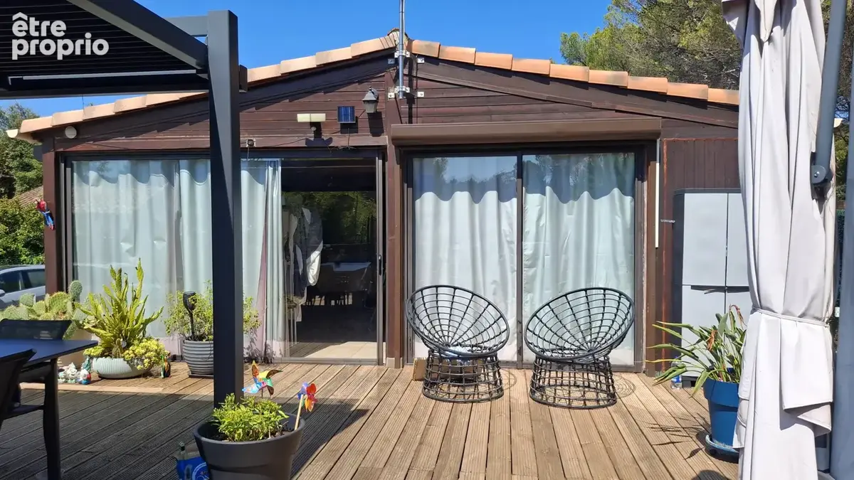 Maison individuelle de loisir type chalet de 55m2 avec jardin - photo 11