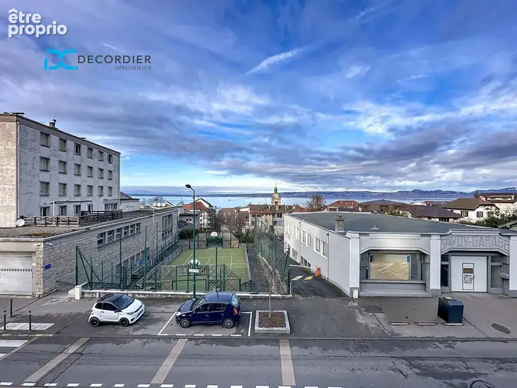 Evian centre t3 balcon vue lac - photo 3