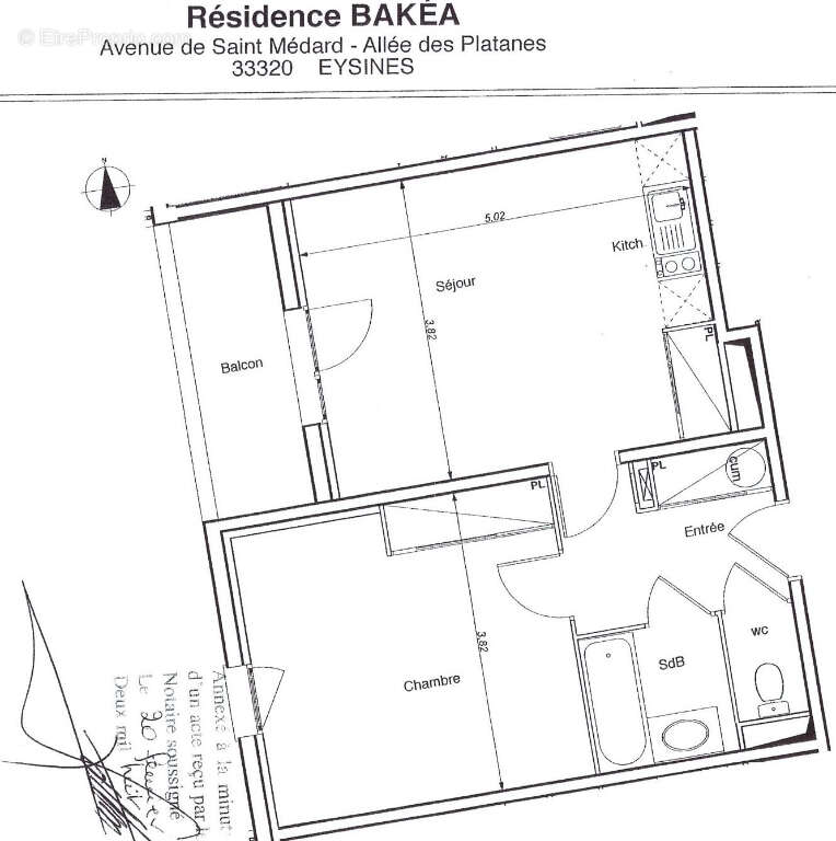 Appartement à EYSINES