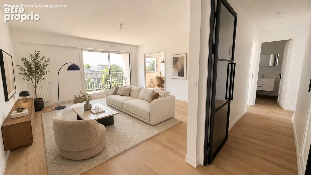 Rueil-malmaison / centre ville / 4 (pieces) -89 m2 / balcon / parking / cave - photo 3
