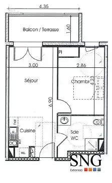 Appartement 2 pièces 39 m² à vendre à Beziers (34500) - photo 8