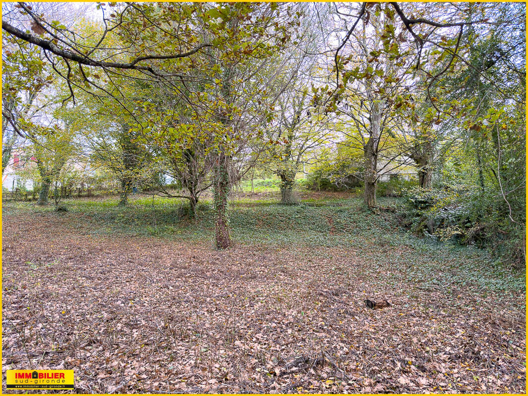 Terrain à CASTRES-GIRONDE