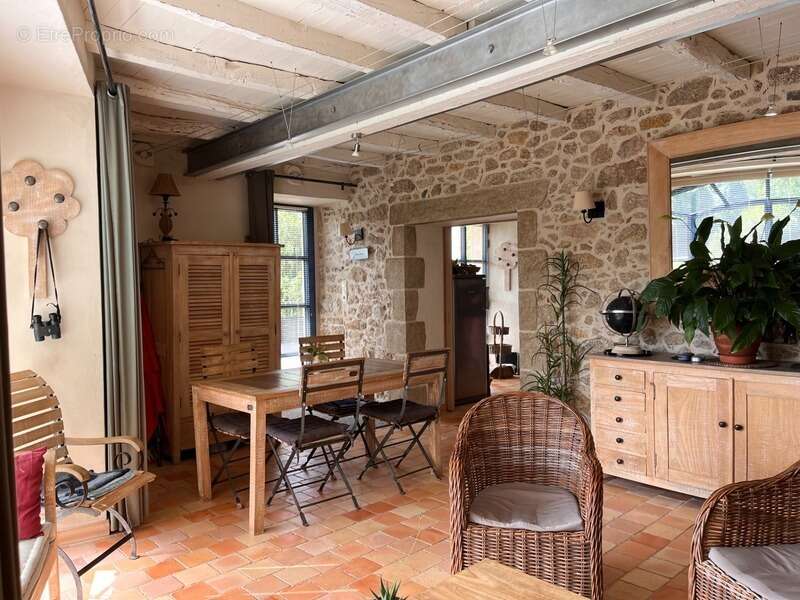 Mallievre, bord de sevre, cadre bucolique & authentique, demeure composee de 2 maisons jumelees avec jardin, garage, cave, 28700 - photo 6