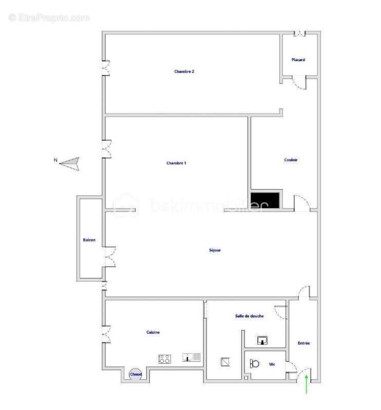 Appartement à MONTREUIL