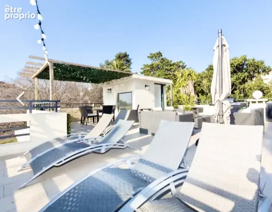 Cannes centre bas petit juas villa refaite t6 vue mer 200m2 roof top piscine possible 10% de rentabilité - photo 7