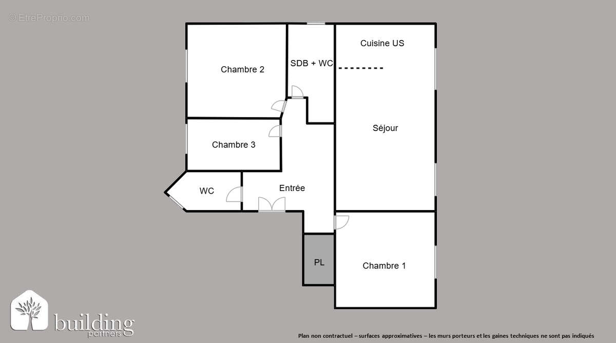 Appartement à LEVALLOIS-PERRET