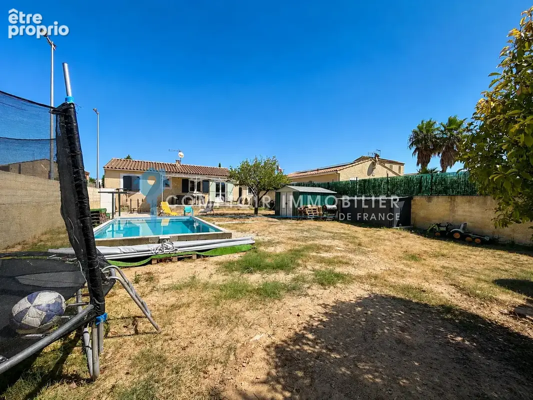 Gallargues le montueux - villa plain pied 3 chambres - piscine - parcelle 537 m2 - photo 2