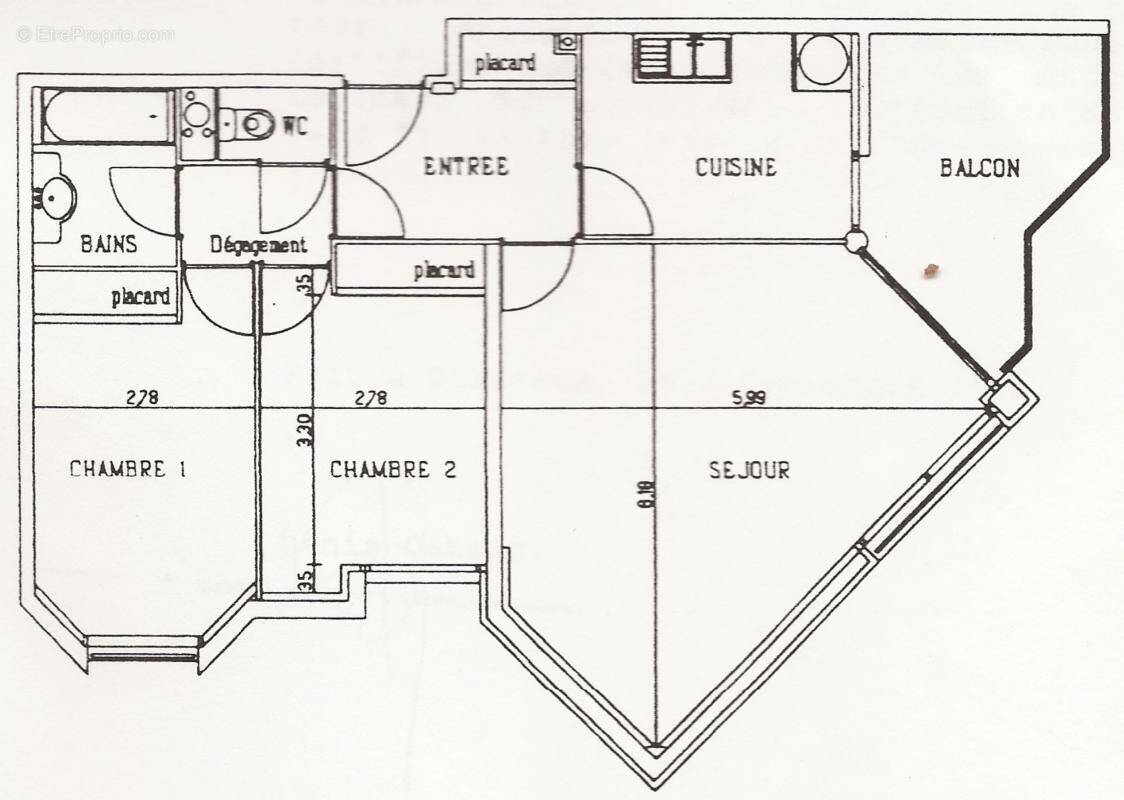 Appartement à BORDEAUX