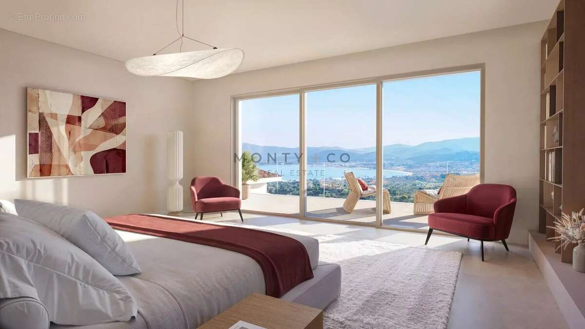 Vente villa 6 chambres vue mer dans un domaine privé a Grimaud - photo 6