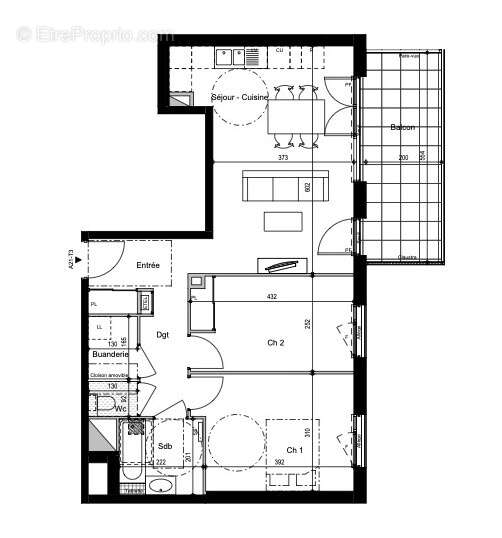 Appartement à AIX-LES-BAINS