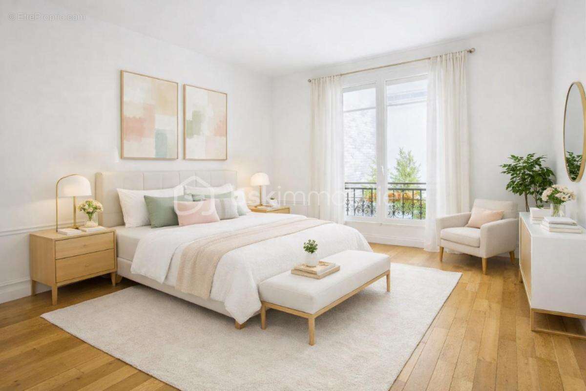 Paris 14ème Alésia dans un immeuble de standing - superbe 5 pièces avec balcons, chambre de service et 2 caves - photo 19