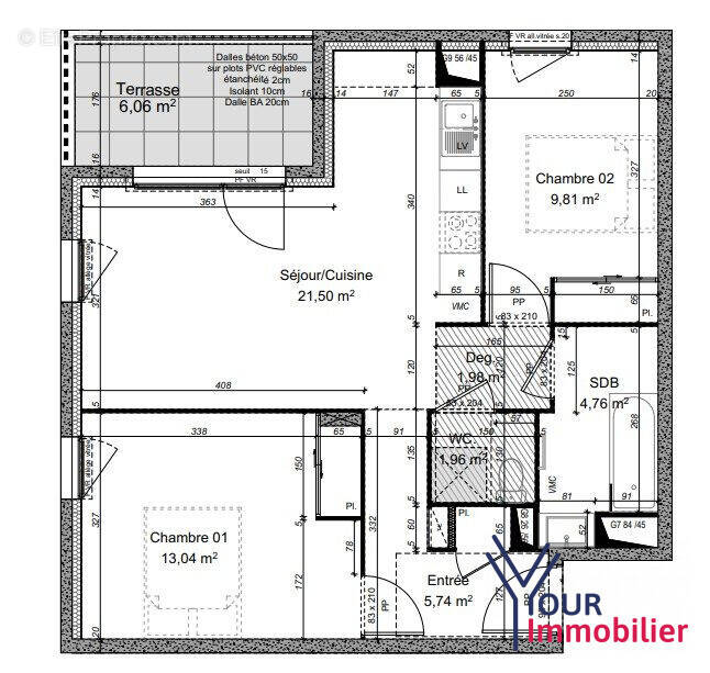 Appartement à SAINT-PRIEST