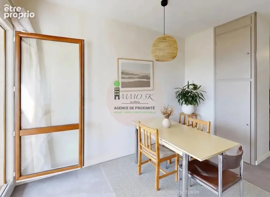 69140 - rillieux-la-pape - centre ville - 4 pièces - 2 chambres - 89.12 m² - appartement avec balcon - 169 000 € - photo 6