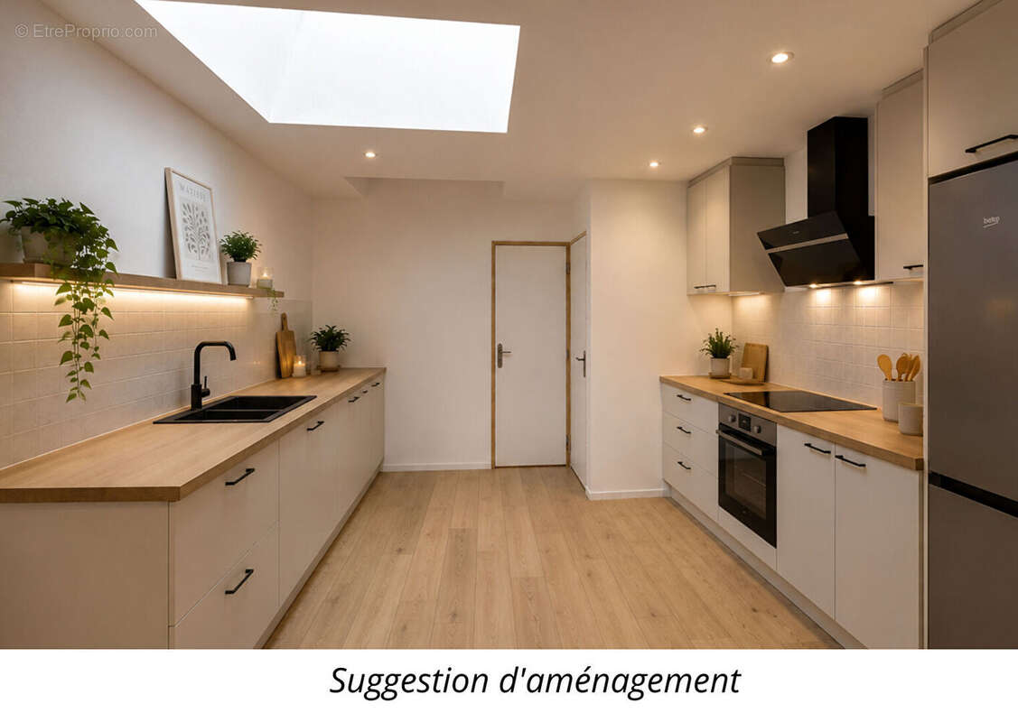 Fouesnant, Beg-Meil,  Appartement T3, en duplex, au coeur du bourg. - photo 3