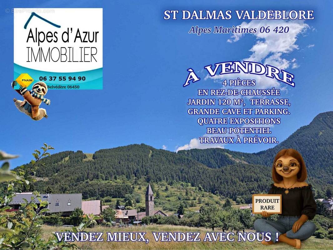 Appartement à VALDEBLORE