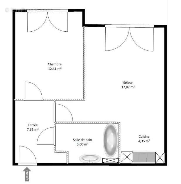 Chaville rive droite - 2p jardin privatif box - photo 12