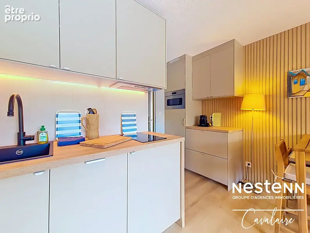 la Croix Valmer - Appartement refait à neuf d'environ 28 m² avec garage, terrasse et piscine - photo 8