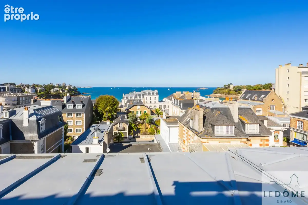 appartement vue mer Dinard Hyper centre - Appartement duplex balcon ascenseur garage - photo 13