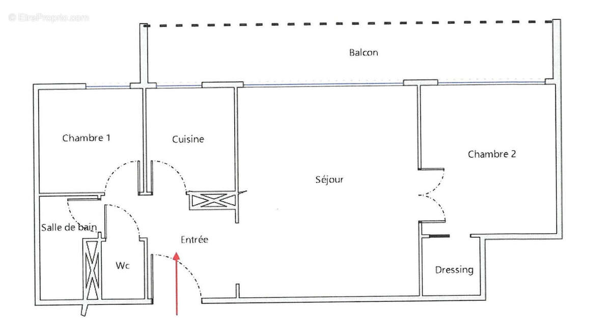 Appartement à COURBEVOIE