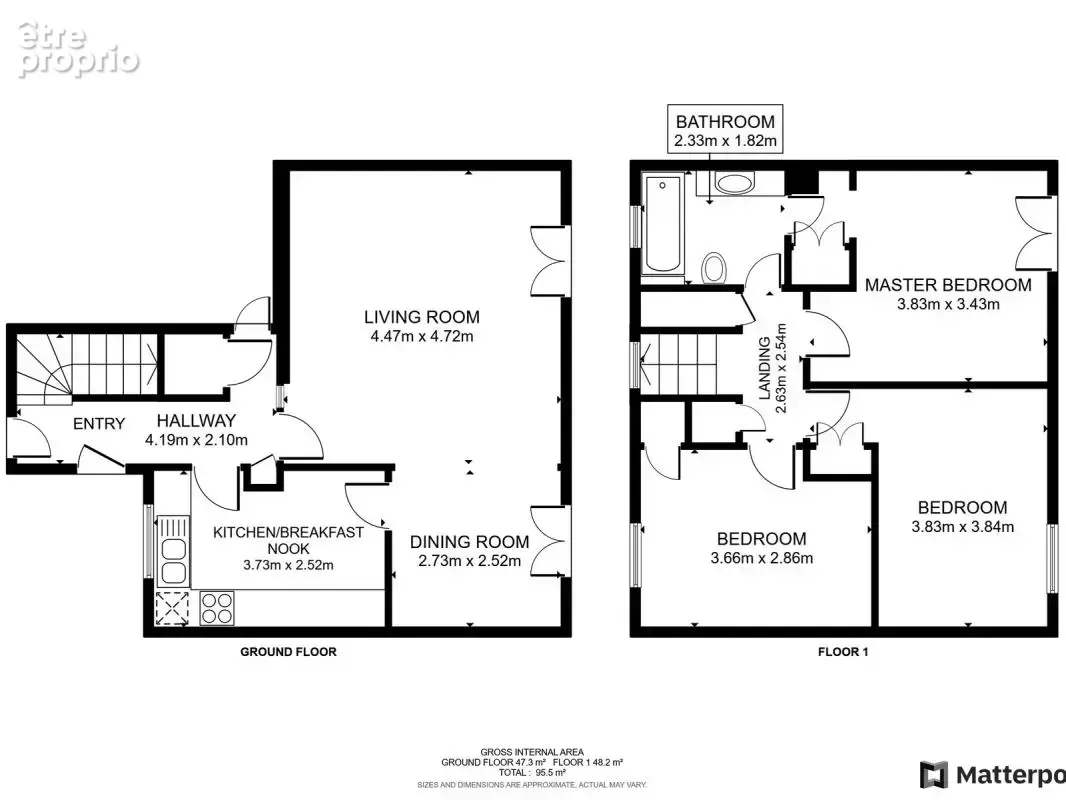 Maison 4 pièces 90 m² à vendre à Feyzin (69320) - photo 27