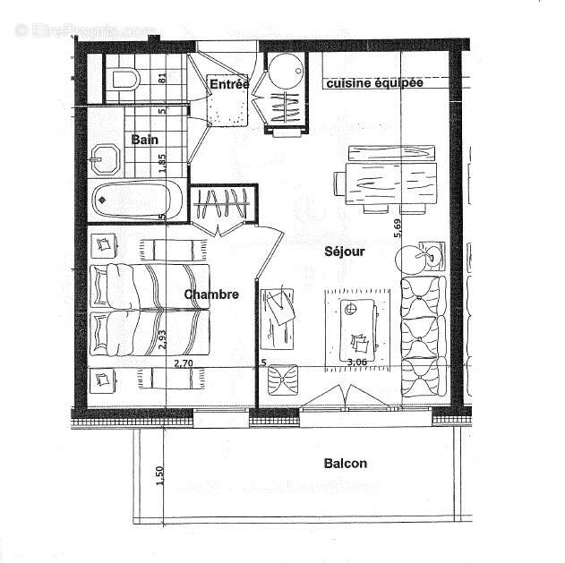 Appartement à SAINT-JEAN-DE-BELLEVILLE