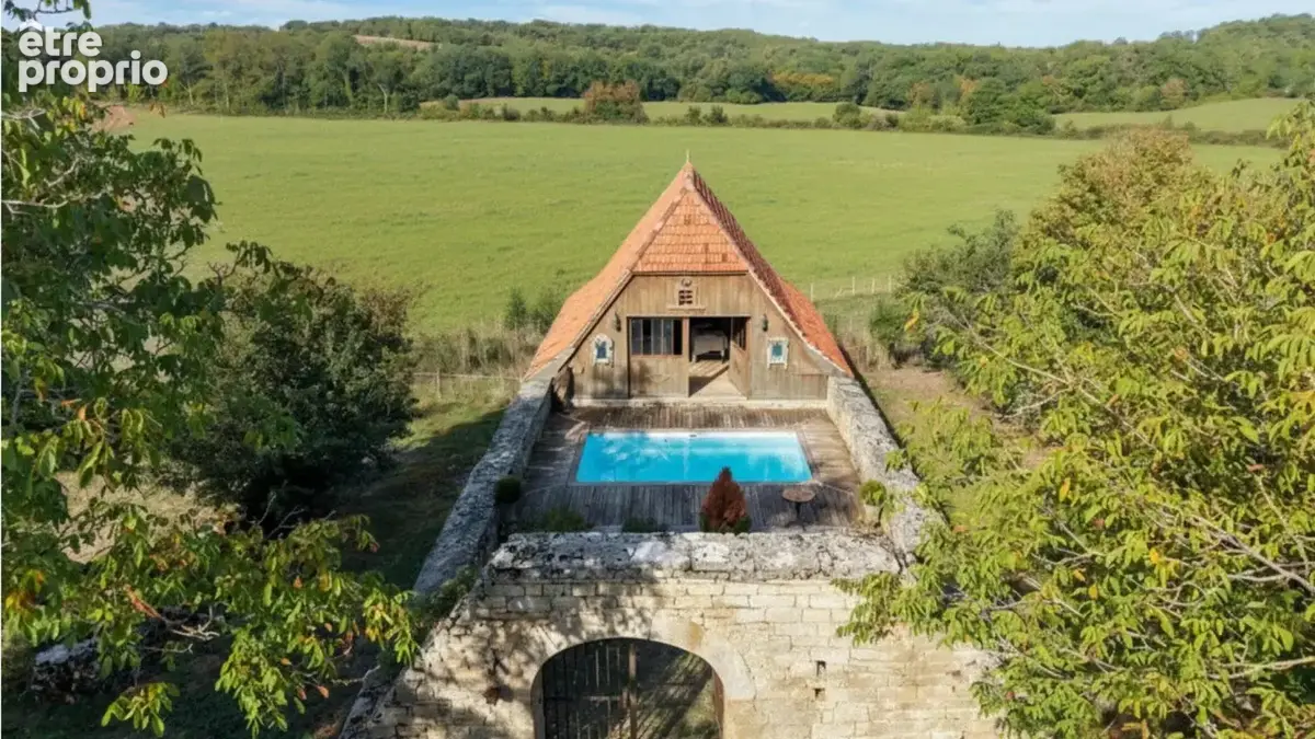 Coeur de causse – ensemble immobilier de caractere avec deux mai - photo 4