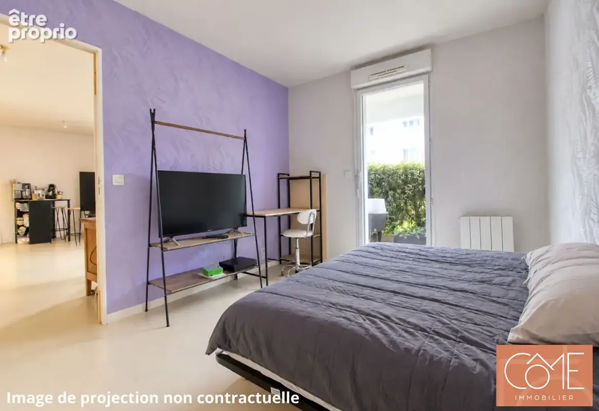 RENNES  QUARTIER FOUGERES 35700 - T2 en Rdc env. 46 m² - Terrasse 12 m² et garage fermé. - photo 6