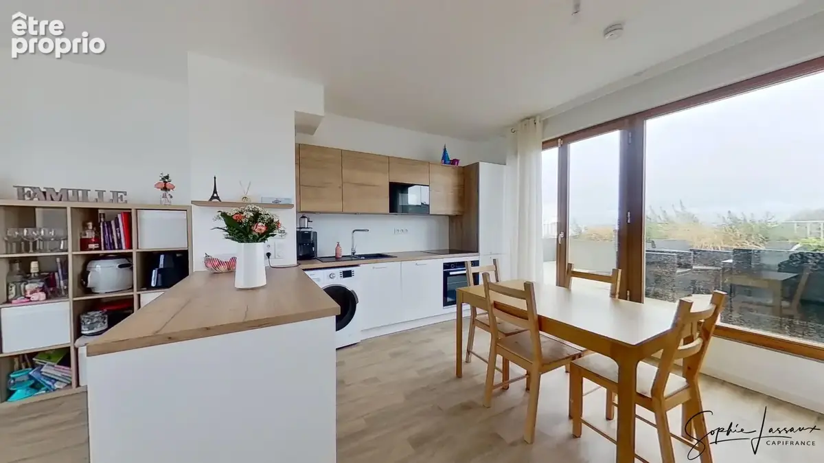 Cergy – Duplex T4 récent – Terrasse plein sud de 36 m² – 3 chambres – 2 parkings - photo 3