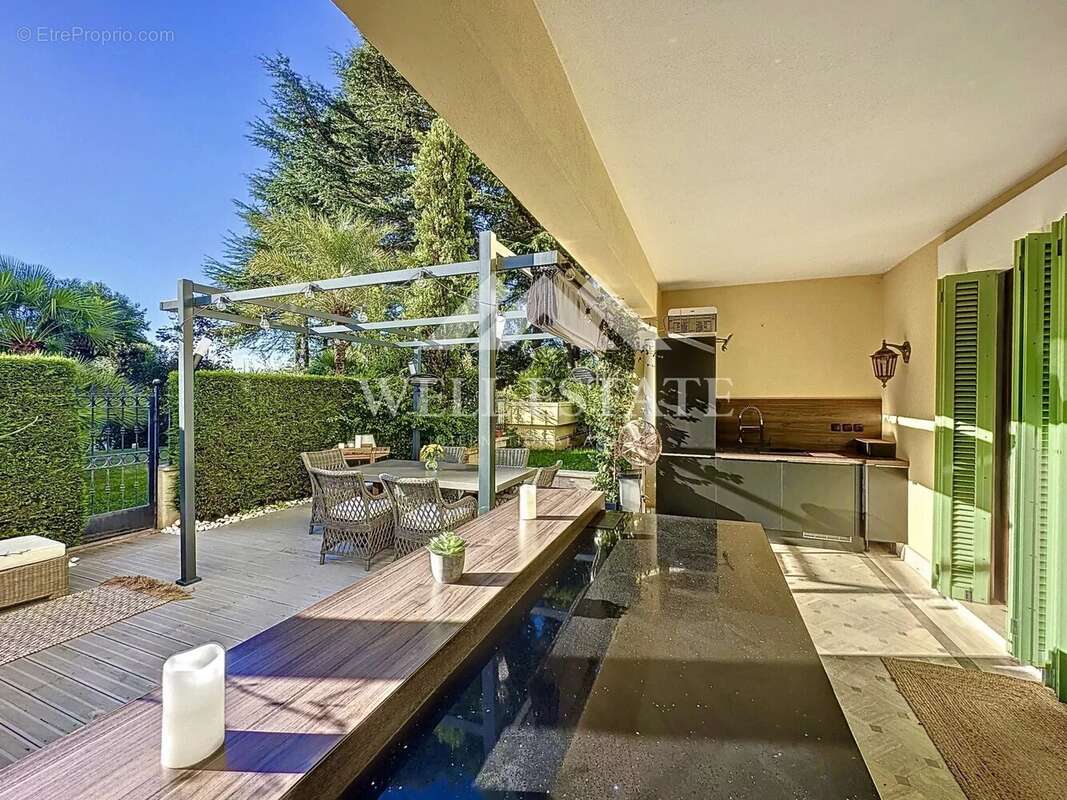Cannes oxford appartement 3 piece de 110m2 avec jardin privatif et piscine - photo 2
